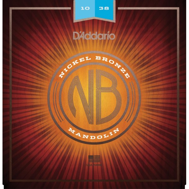 D'Addario NBM1038, 010 - 038 Nickel Bronze Light